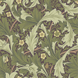 A-Street Prints Botanical Plum Wallpaper