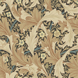 A-Street Prints Botanical Apricot Wallpaper