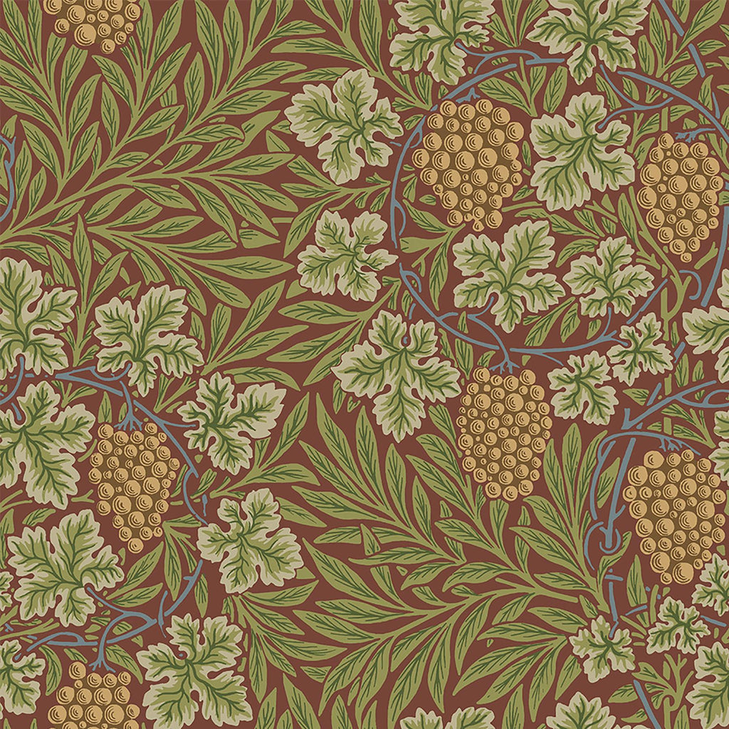 A-Street Prints Botanical Ruby Wallpaper