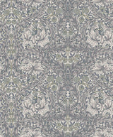 A-Street Prints Botanical Grey Wallpaper