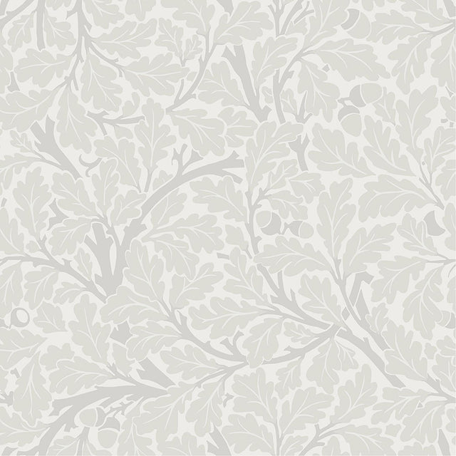 A-Street Prints Leaves Dove Wallpaper