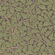 A-Street Prints Leaves Plum Wallpaper