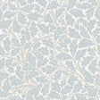 A-Street Prints Leaves Sky Blue Wallpaper