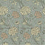 A-Street Prints Cray Light Blue Floral Trail Wallpaper