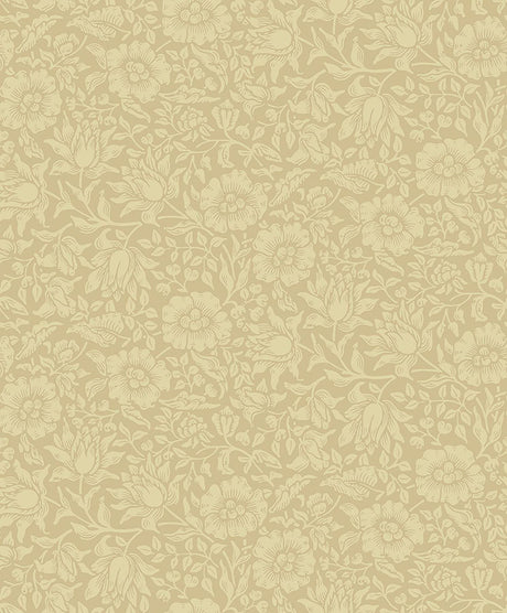 A-Street Prints Flowers Butter Wallpaper