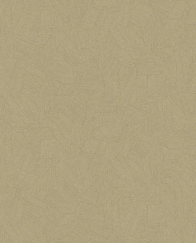 Brewster Home Fashions Clio Brown Lined Geometric Wallpaper