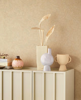 Brewster Home Fashions Clio Brown Lined Geometric Wallpaper