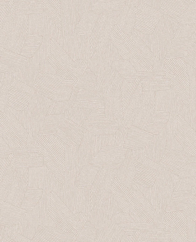 Brewster Home Fashions Clio Taupe Lined Geometric Wallpaper