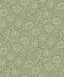 A-Street Prints Mallow Green Floral Vine Wallpaper