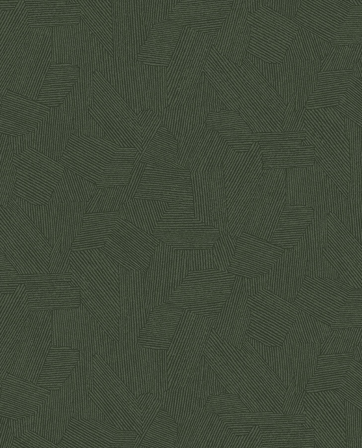 Brewster Home Fashions Clio Dark Green Lined Geometric Wallpaper