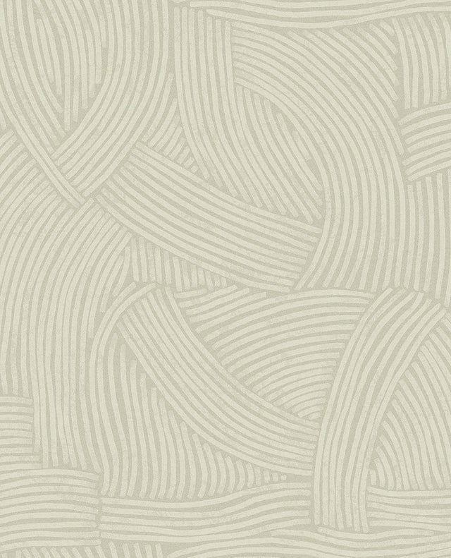 Brewster Home Fashions Freesia Grey Abstract Woven Wallpaper