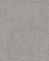 Brewster Home Fashions Freesia Charcoal Abstract Woven Wallpaper