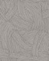 Brewster Home Fashions Freesia Charcoal Abstract Woven Wallpaper