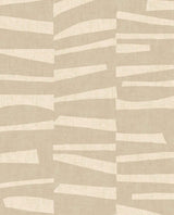 Brewster Home Fashions Ode Beige Staggered Stripes Wallpaper