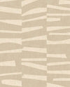 Brewster Home Fashions Ode Beige Staggered Stripes Wallpaper