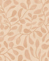 Brewster Home Fashions Fiona Peach Leafy Vines Wallpaper