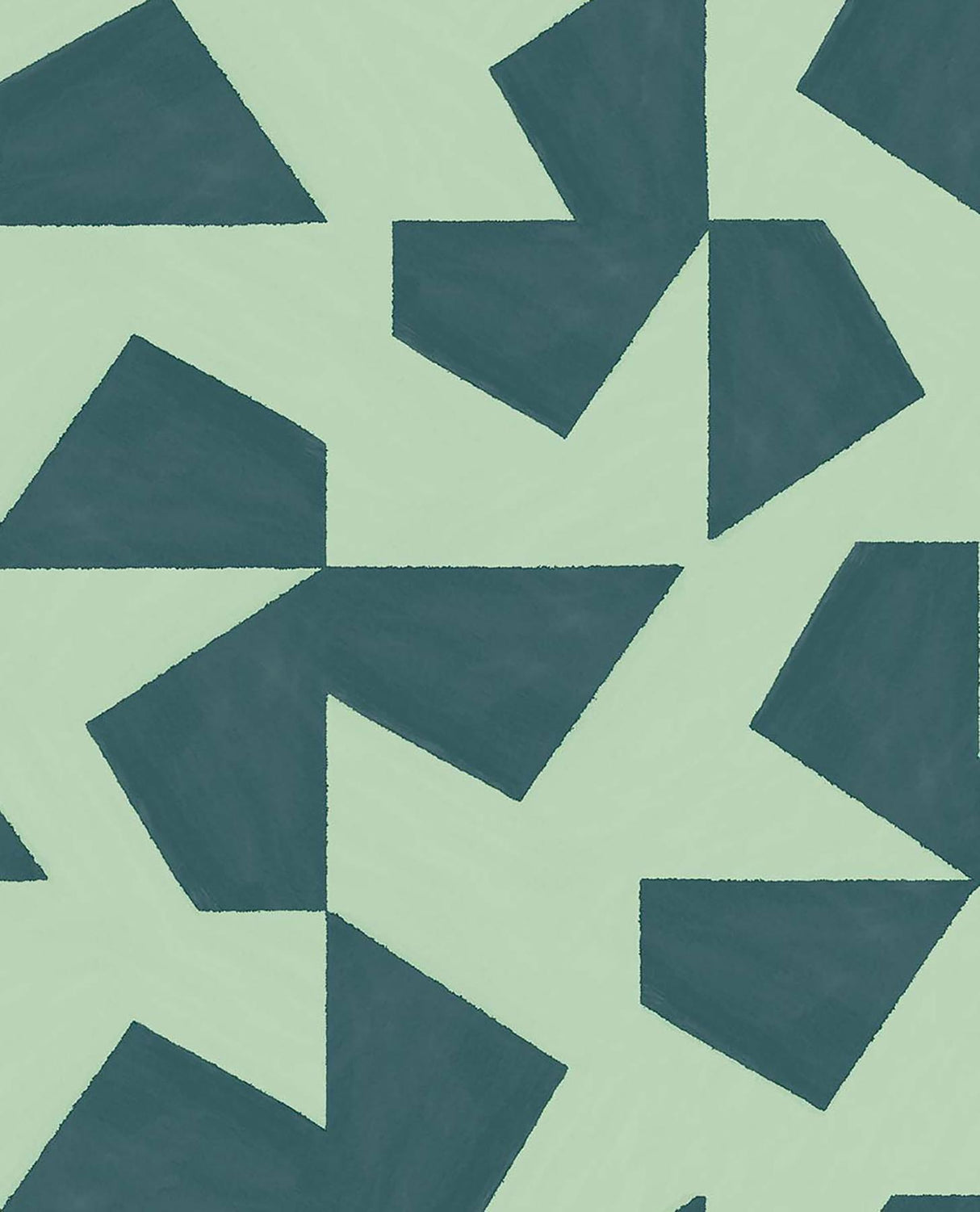 Brewster Home Fashions Azad Sea Green Abstract Geometric Wallpaper