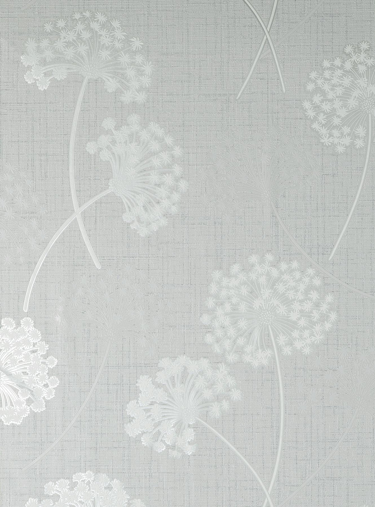 Brewster Home Fashions Grace Grey Floral Wallpaper