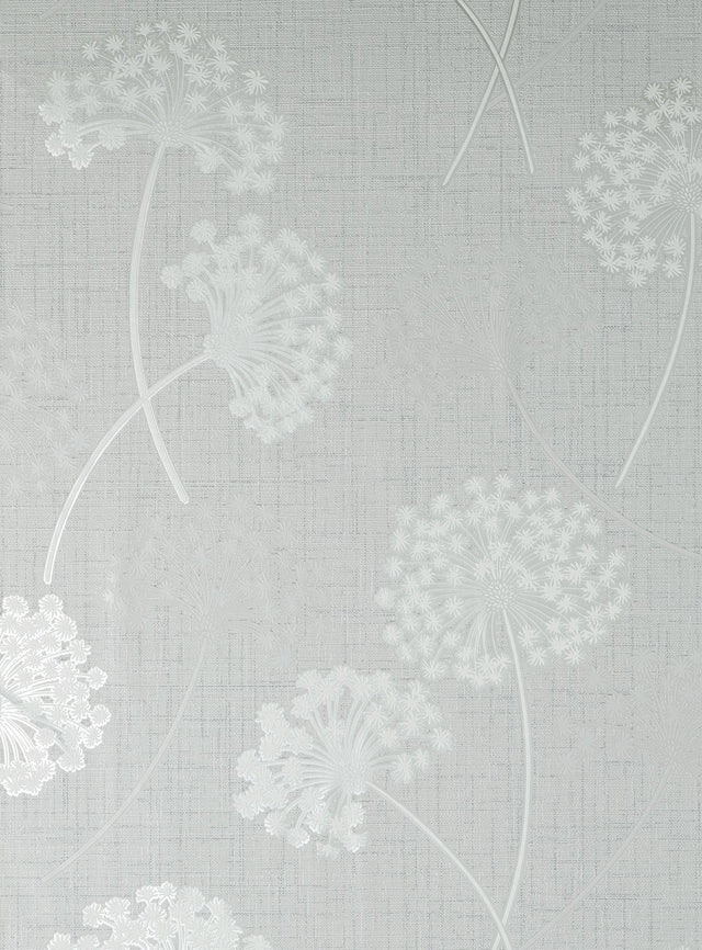Brewster Home Fashions Grace Grey Floral Wallpaper