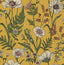 Brewster Home Fashions Arden Mustard Wild Meadow Wallpaper