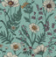 Brewster Home Fashions Arden Blue Wild Meadow Wallpaper