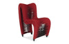 Phillips Collection Seat Belt Dining Red/Black Chair
