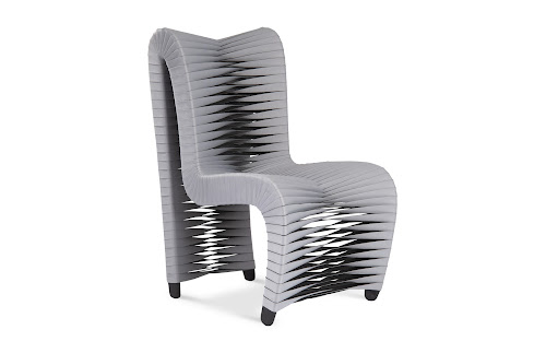 Phillips Collection Seat Belt Dining Chair - Thumbnail 4