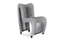 Phillips Collection Seat Belt Dining Gray/Gray Chair