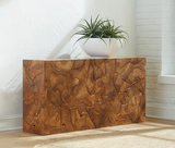 Phillips Collection Teak Slice Natural Console