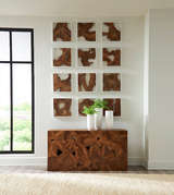 Phillips Collection Teak Slice Natural Console