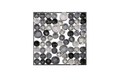 Phillips Collection Paint Can Wall Art, Square Mixed Neutrals Assorted LG Accent