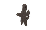 Phillips Collection Freeform Teak Wall Slice MD Dark Gray Wall Art
