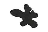 Phillips Collection Freeform Teak Wall Slice MD Black Wall Art