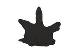 Phillips Collection Freeform Teak Wall Slice LG Black Wall Art