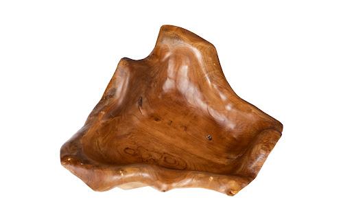 Phillips Collection Carving , Natural Large Bowl