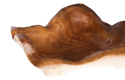 Phillips Collection Carving , Natural Large Bowl