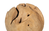 Phillips Collection Teak Wood Ball Small Bleached Accent