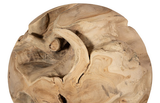 Phillips Collection Teak Wood Ball Extra Large Bleached Accent