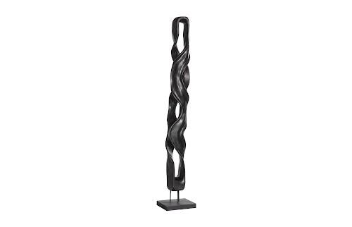 Phillips Collection Twisting Root Sculpture Black Accent