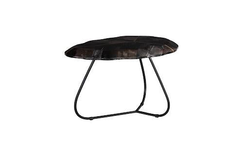 Phillips Collection Mosaic Leaf Petrified Small Coffee Table