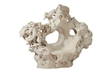 Phillips Collection Colossal Cast Stone Sculpture with Seat Roman Stone Accent