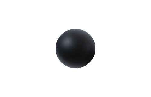Phillips Collection Ball on the Wall Extra Small Matte Black Accent