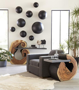 Phillips Collection Ball on the Wall Extra Small Matte Black Accent