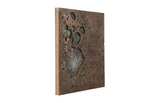 Phillips Collection Splotch Wall Art Square Bronze Finish Accent