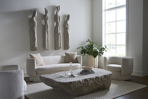 Phillips Collection Quarry Extra Large Roman Stone Coffee Table