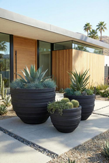 Phillips Collection June , Black, MD Black Planter