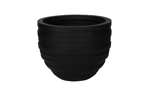 Phillips Collection June , Black, SM Black Planter