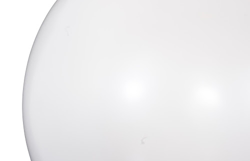 Phillips Collection Sphere-In-Half Pearl White Accent