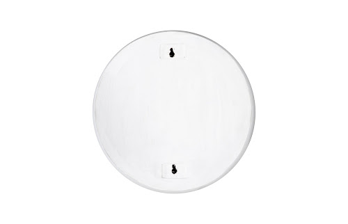 Phillips Collection Sphere-In-Half Pearl White Accent