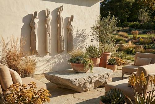 Phillips Collection Cast Women Wall Art, B Roman Stone Accent
